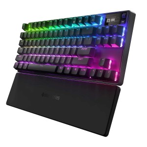 کیبورد گیمینگ بی سیم استیل سریز مدل APEX PRO TKL